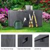 imagePure Garden Outdoor Storage Box  50 Gallon Deck Box for Pool Accessories or Patio Furniture Cushions  Deck Boxes Outdoor Waterproof FadeResistant Package Delivery Boxes for Outside CoffeeGRAY