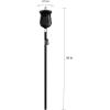 imageTable Top Torch Canister  105in Tall Stainless Steel Refillable Citronella Torches Outdoor  Tabletop Torches for Outside Patio or Deck  Oil Lamp Outdoor Lighting by Pure GardenTall Jar