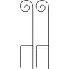 imagePure Garden 2Pack 35Inch Tall Shepherds Hooks for Outdoor Bird Feeder Pole Lanterns or Wedding Decor  Metal Shepherd Hooks for Hanging Plants or Hummingbird Feeder Stand2 Pack 35