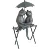 imagePure Garden Frog Couple StatueResin Romantic Animal Figurine for Outdoor Lawn and Garden DcorGreat for Flower Beds Fairy Gardens and MoreCouple Frog