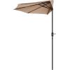 image9ft Half UmbrellaBeige