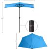 image9ft Half UmbrellaBlue