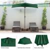 image9ft Half UmbrellaForest Green