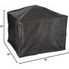 imagePure Garden 50154 26quot Woven Square Fire Pit BronzeBronze