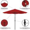 imagePure Garden Patio Umbrella with Auto TiltRed