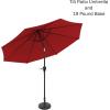 imagePure Garden Patio Umbrella with Auto TiltRed