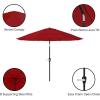 imagePure Garden Patio Umbrella with Auto TiltRed