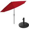 imagePure Garden Patio Umbrella with Auto TiltRed