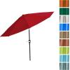 imagePure Garden Patio Umbrella with Auto TiltRed