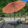 imagePure Garden Patio Umbrella with Auto TiltTerracotta