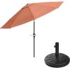 imagePure Garden Patio Umbrella with Auto TiltTerracotta