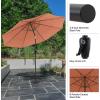 imagePure Garden Patio Umbrella with Auto TiltTerracotta