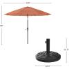imagePure Garden Patio Umbrella with Auto TiltTerracotta