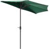 image9ft Half UmbrellaForest Green