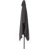 imagePure Garden 10 Rectangular Patio UmbrellaGray