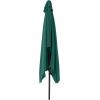 imagePure Garden 10 Rectangular Patio UmbrellaGreen
