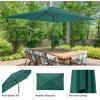 imagePure Garden 10 Rectangular Patio UmbrellaGreen