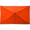 imagePure Garden 10 Rectangular Patio UmbrellaOrange