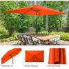 imagePure Garden 10 Rectangular Patio UmbrellaOrange