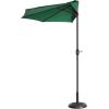 imagePure Garden 327425IKV Patio Umbrella Forest Green