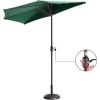 imagePure Garden 327425IKV Patio Umbrella Forest Green