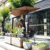 imagePure Garden 443470PUF Patio Umbrella Brown