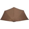 imagePure Garden 443470PUF Patio Umbrella Brown