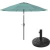 imagePure Garden Patio Umbrella with Auto TiltDusty Green