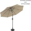 imagePure Garden Patio Umbrella with Auto TiltSand