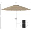 imagePure Garden Patio Umbrella with Auto TiltSand