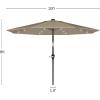 imagePure Garden Patio Umbrella with LightsWithout Base