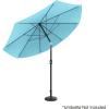 imageUmbrella Base  HeavyDuty 19lbs Weighted Outdoor Stand for Patio Table Tilt and Lightweight Freestanding Umbrellas by Pure Garden Black