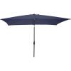 imagePure Garden 10 Rectangular Patio UmbrellaNavy