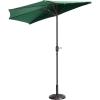 imagePure Garden 327425IKV Patio Umbrella Forest Green