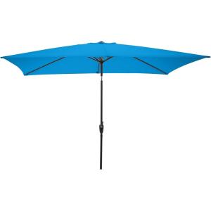 imagePure Garden 10 Rectangular Patio UmbrellaBright Blue