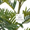 imageHome Pure Garden Artificial Golden Cane Palm Tree72 Faux Plant Natural Feel LeavesRealistic Indoor Potted Topiary Dcor
