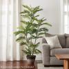 imageHome Pure Garden Artificial Golden Cane Palm Tree72 Faux Plant Natural Feel LeavesRealistic Indoor Potted Topiary Dcor