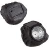 imagePure Garden 5021 Powered Rock Outdoor Weather FauxStone LED Solar Lights Set for Paths Gardens and Landscaping 4PACK Black 4 CountBlack