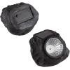 imagePure Garden 5021 Powered Rock Outdoor Weather FauxStone LED Solar Lights Set for Paths Gardens and Landscaping 4PACK Black 4 CountBlack