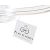imagePure Garden Outdoor Solar Rope Light Solar Powered Cable String 100 LED Lights with 8 Modes for Patio Backyard Garden Events Cool WhiteWhite
