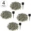 imagePure Garden Solar Powered Outdoor String Lights  200 LED Fairy Lights with Eight Light Modes  for Patio Backyard Holidays and Events White4 PACK