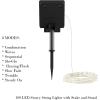 imagePure Garden SolarPowered 100 Fairy Lights Warm White 2Pack1Pack
