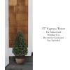 imageArtificial Cypress Topiary37 Tower Style Faux Plant in Sturdy Pot  Realistic Indoor or Outdoor Potted ShrubHome Decor by Pure Garden37