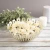 imageHome Artificial Roses with Stems Real Touch Fake Flowers Decor Wedding BridalBaby Shower Centerpiece More 50 Pc Set by Pure Garden Cream
