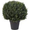 imageArtificial Cypress Topiary37 Tower Style Faux Plant in Sturdy Pot  Realistic Indoor or Outdoor Potted ShrubHome Decor by Pure Garden23