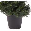imageArtificial Tree  4FT Spiral Cypress Topiary Tree with Pot  UVProtected Indoor or Outdoor Fake Plants for Home or Porch Decor by Pure GardenGreen