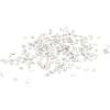 imagePure Garden GlowinTheDark Solar Pebble Lights 200 Ct Yellow Decorative Rocks for Flower Beds Walkways and PatiosBlue