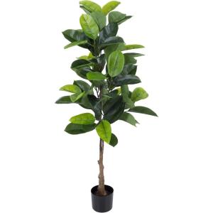 imagePure Garden Artificial Olive Tree  6Foot Potted Faux Plant with Fruit for Home or Office Decoration  Natural Looking Polyester LeavesGreen