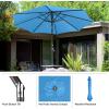 imagePure Garden Patio Umbrella with Vented CanopyBlue