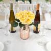 imageRose Artificial Flowers  24Pc Real Touch 115Inch Fake Flower Set with Stems for Home Decor Wedding or BridalBaby Showers by Pure Garden YellowYellow